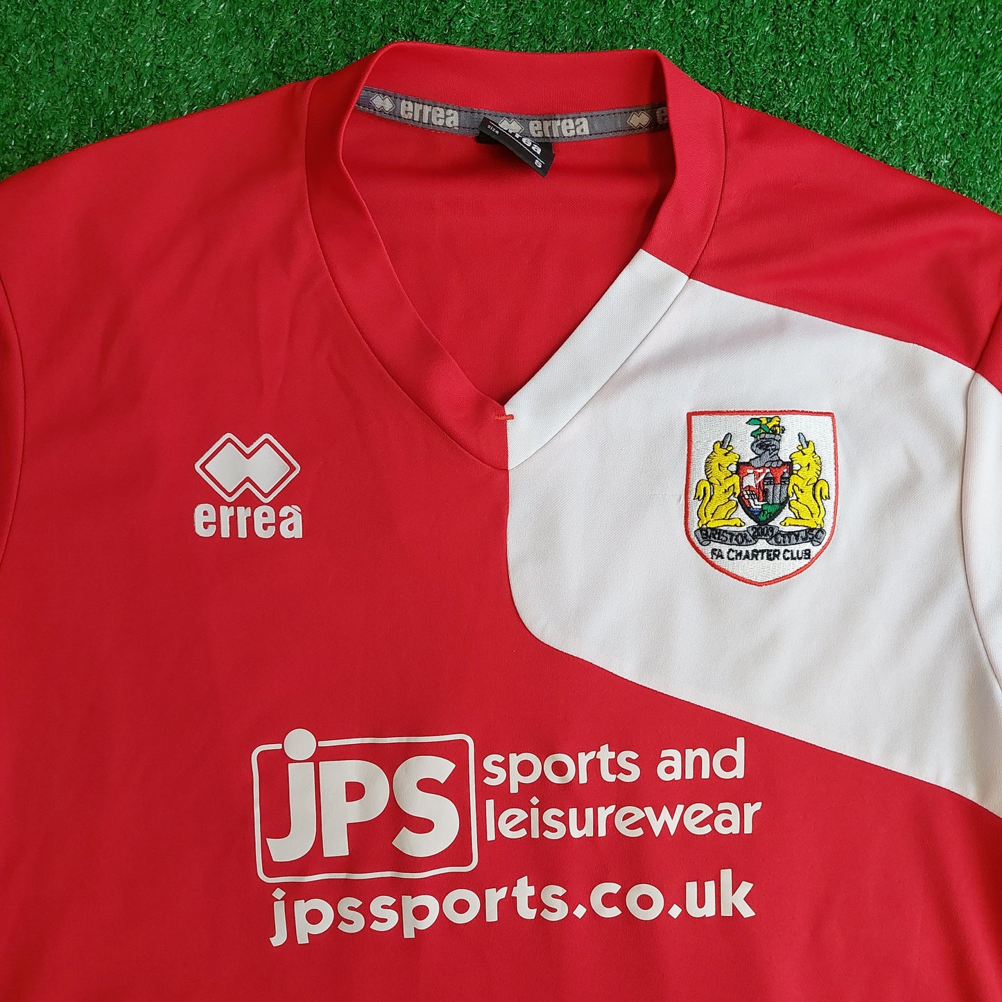 Bristol City Errea Training Shirt (Very Good) - Size S