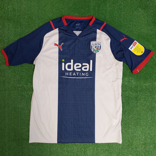 West Bromwich Albion 2021/22 Home Shirt (Excellent) - Size XL