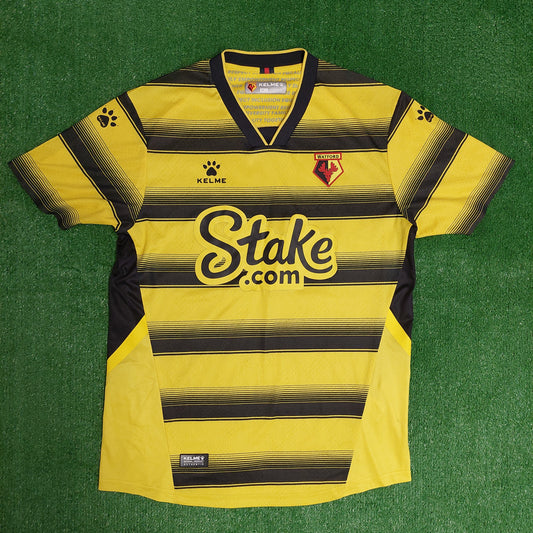 Watford 2021/22 Home Shirt (Excellent) - Size L