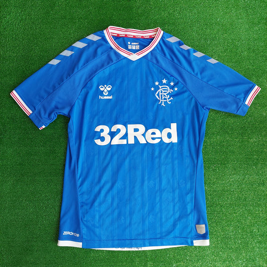 Rangers F.C. 2019/20 Home Shirt (Excellent) - Size M