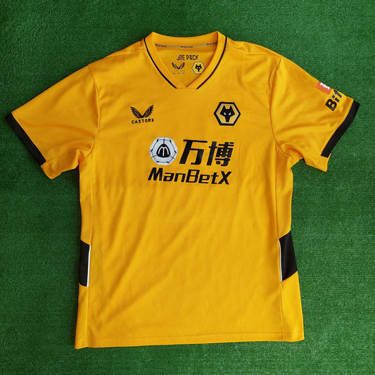 Wolverhampton Wanderers 2021/22 Home Shirt (Very Good) - Size XXL