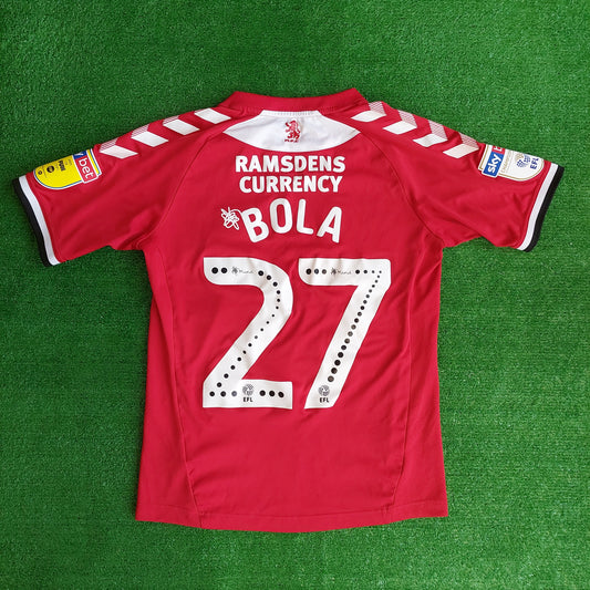 Middlesbrough 2019/20 “Bola #27” Home Shirt (Excellent) - Size S