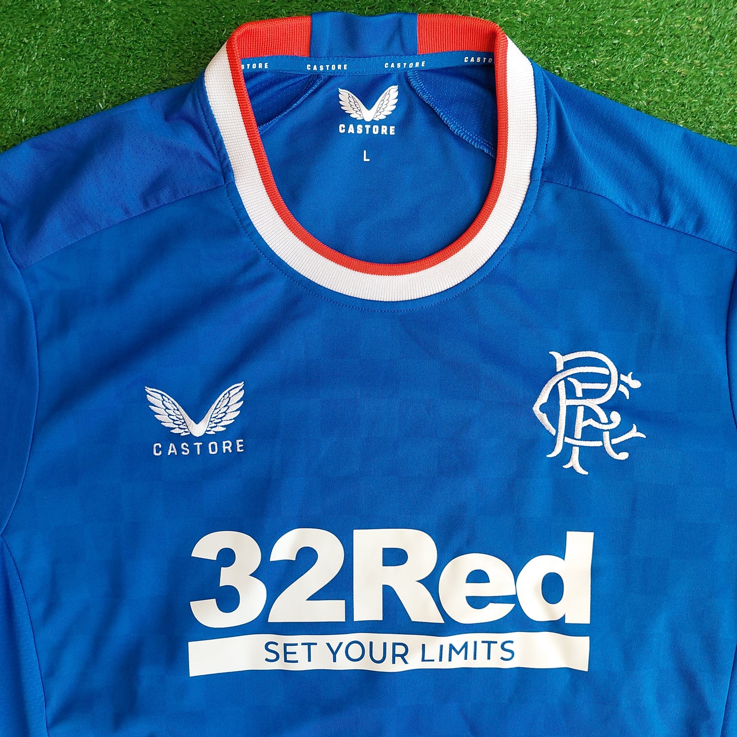 Rangers F.C. 2022/23 Home Shirt (Excellent) - Size L