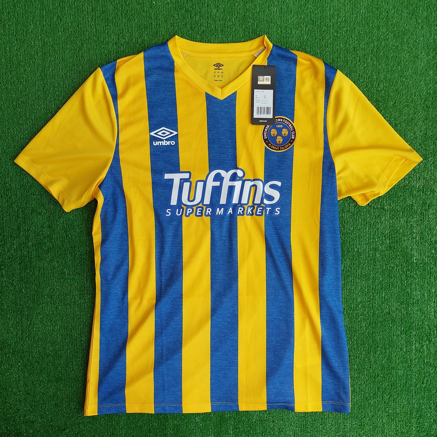 Shrewsbury Town 2021/22 Home Shirt (BNWT) - Size L
