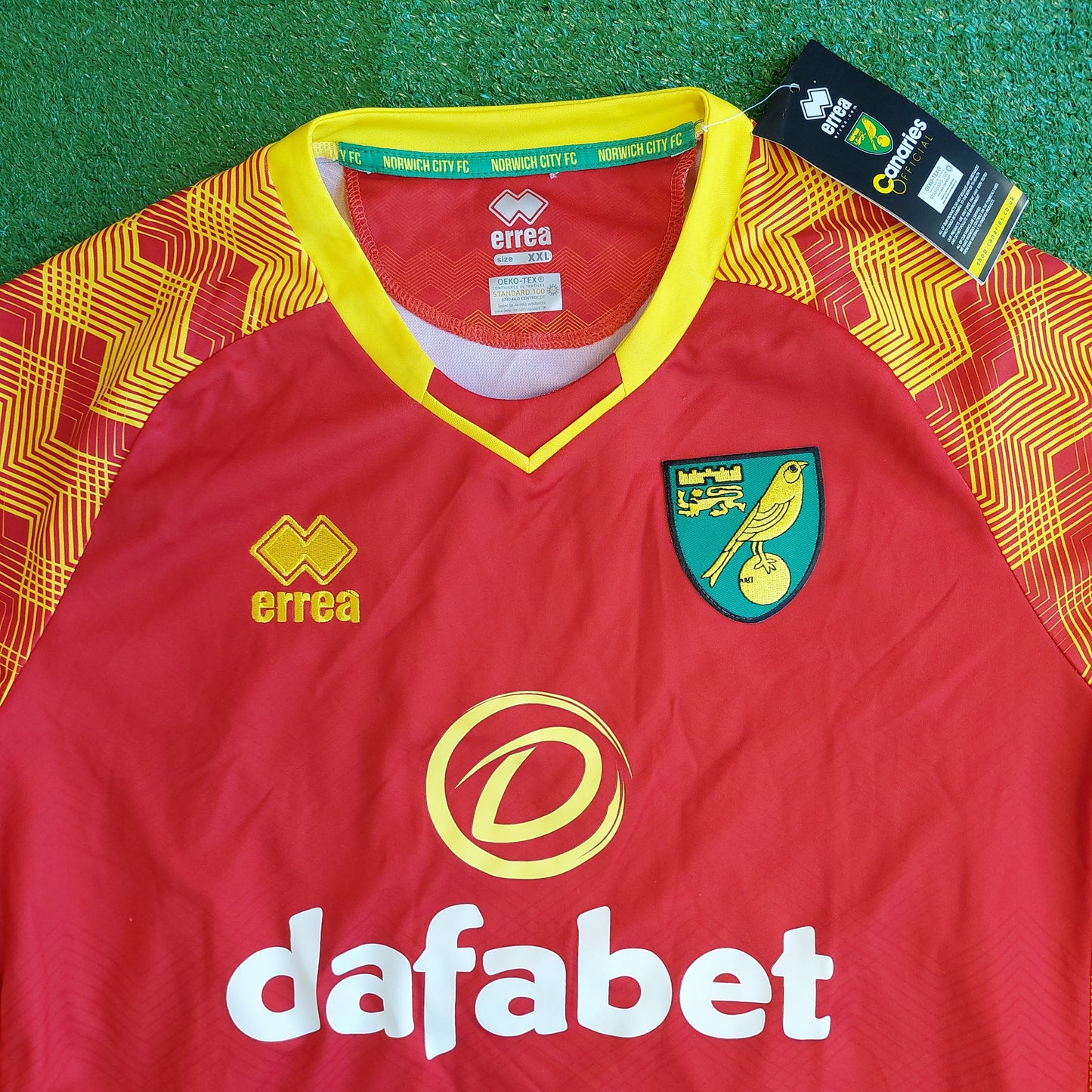 Norwich City 2019/20 Away Shirt (BNWT) - Size XXL