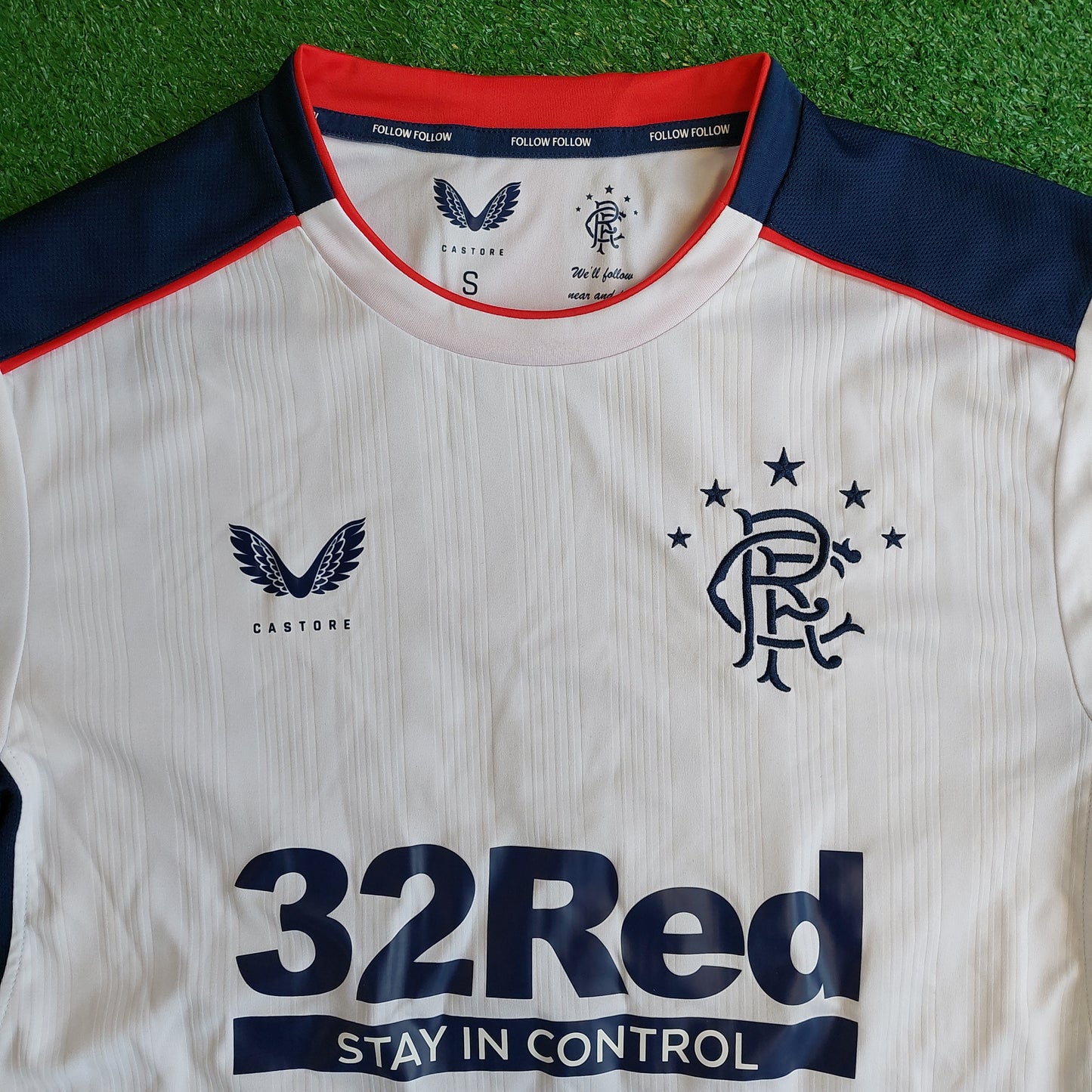 Rangers F.C. 2020/21 Away Shirt (Very good) - Size S