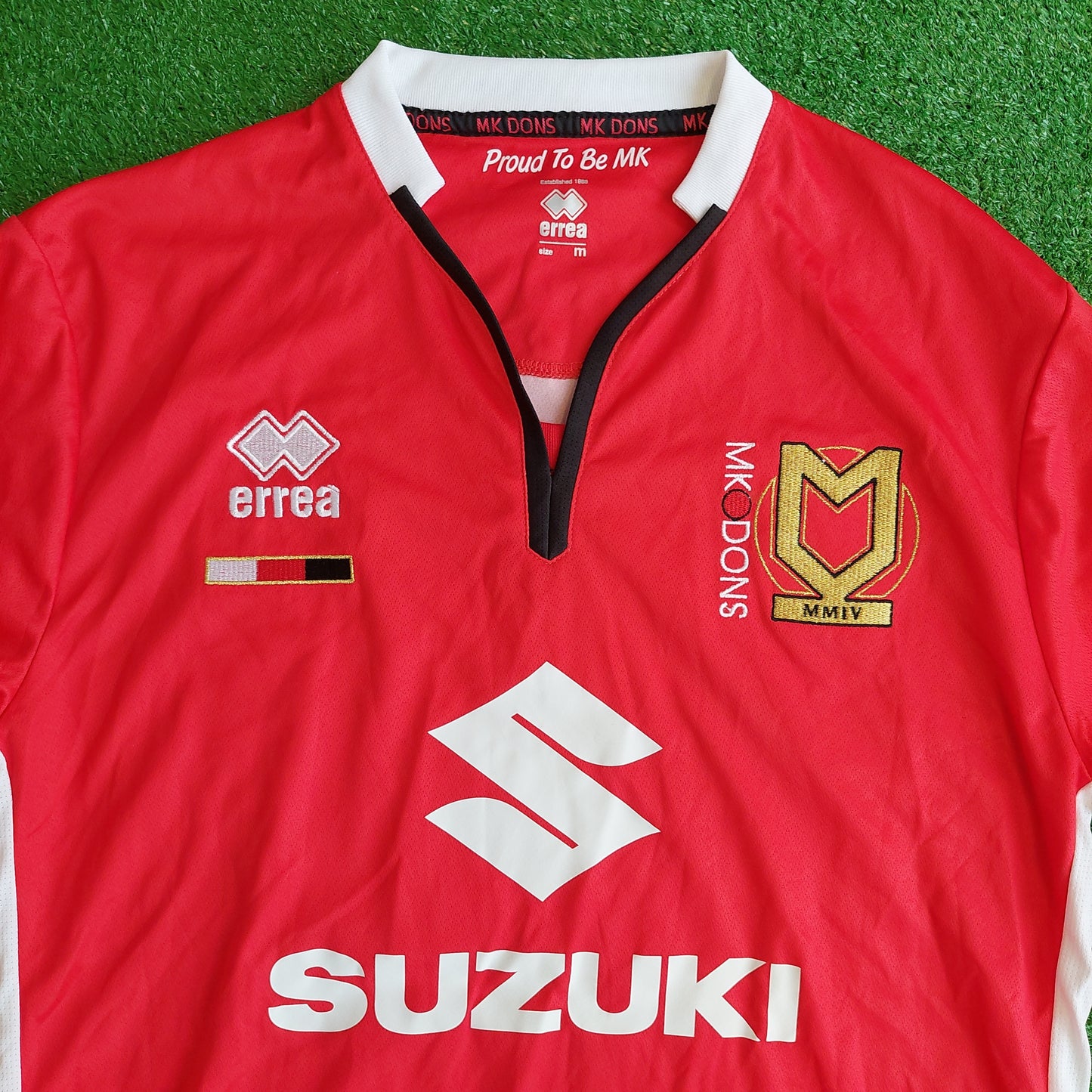 MK Dons 2015/16 L/S Away Shirt (Excellent) - Size M