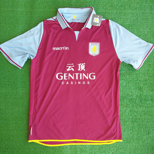 Aston Villa 2012/13 Home Shirt (BNWT) - Size XL
