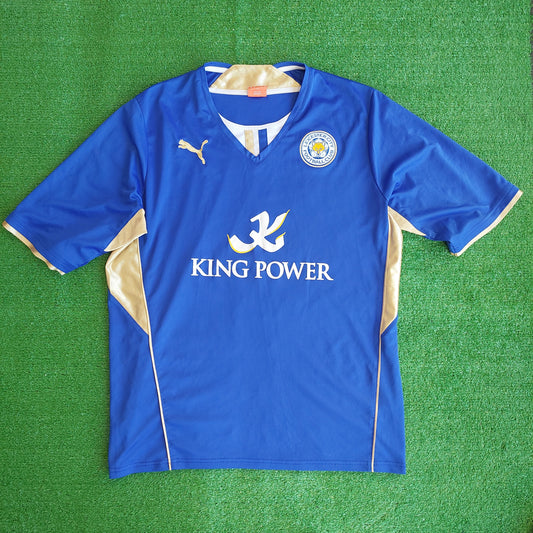 Leicester City 2013/14 Home Shirt (Very Good) - Size XL