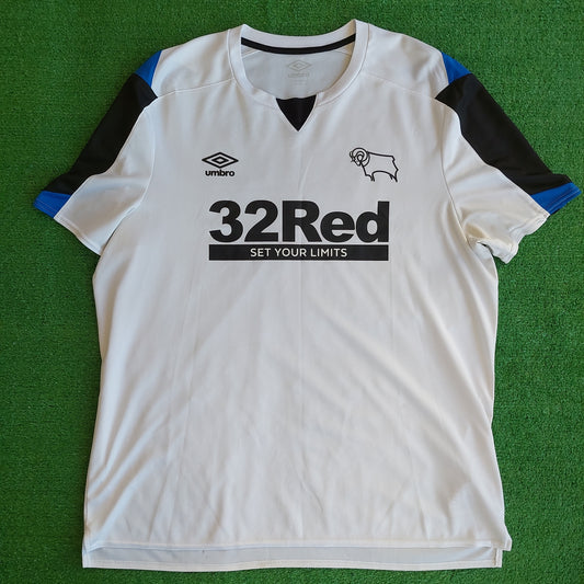 Derby County 2021/22 Home Shirt (Very Good) - Size XXL