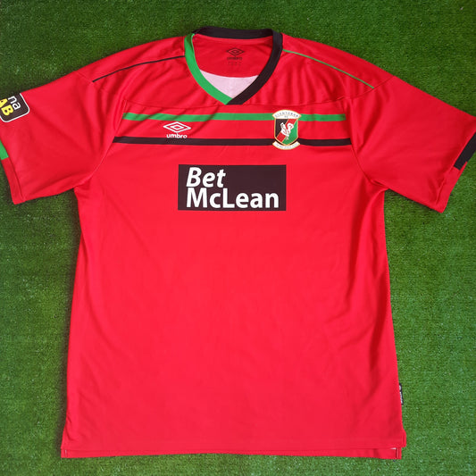 Glentoran F.C. 2020/21 Away Shirt (Excellent) - Size 4XL