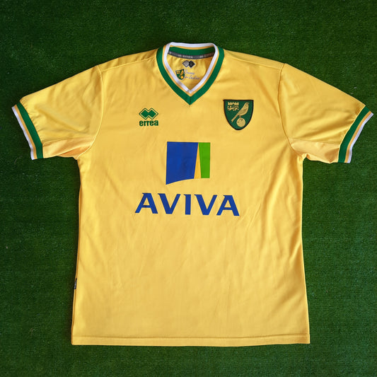 Norwich City 2011/12 Home Shirt (Very Good) - Size L