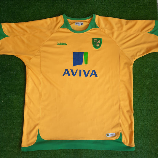 Norwich City 2008/09 Home Shirt (Very Good) - Size XXL