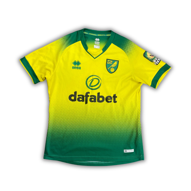Norwich City 2019/20 Home Shirt (Very Good) - Size S