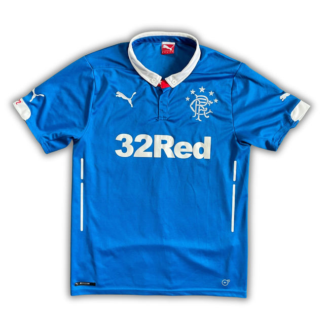 Rangers F.C. 2014/15 Home Shirt (Very Good) - Size M