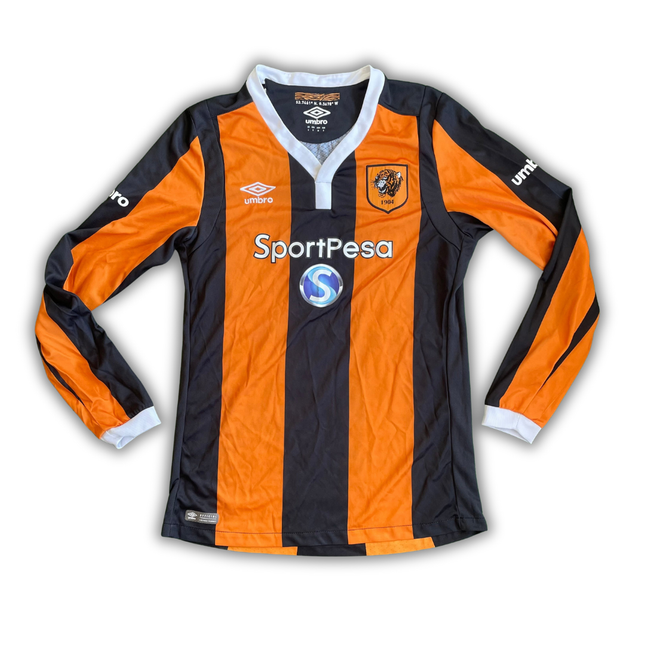 Hull City 2016/17 L/S Home Shirt (Very Good) - Size S