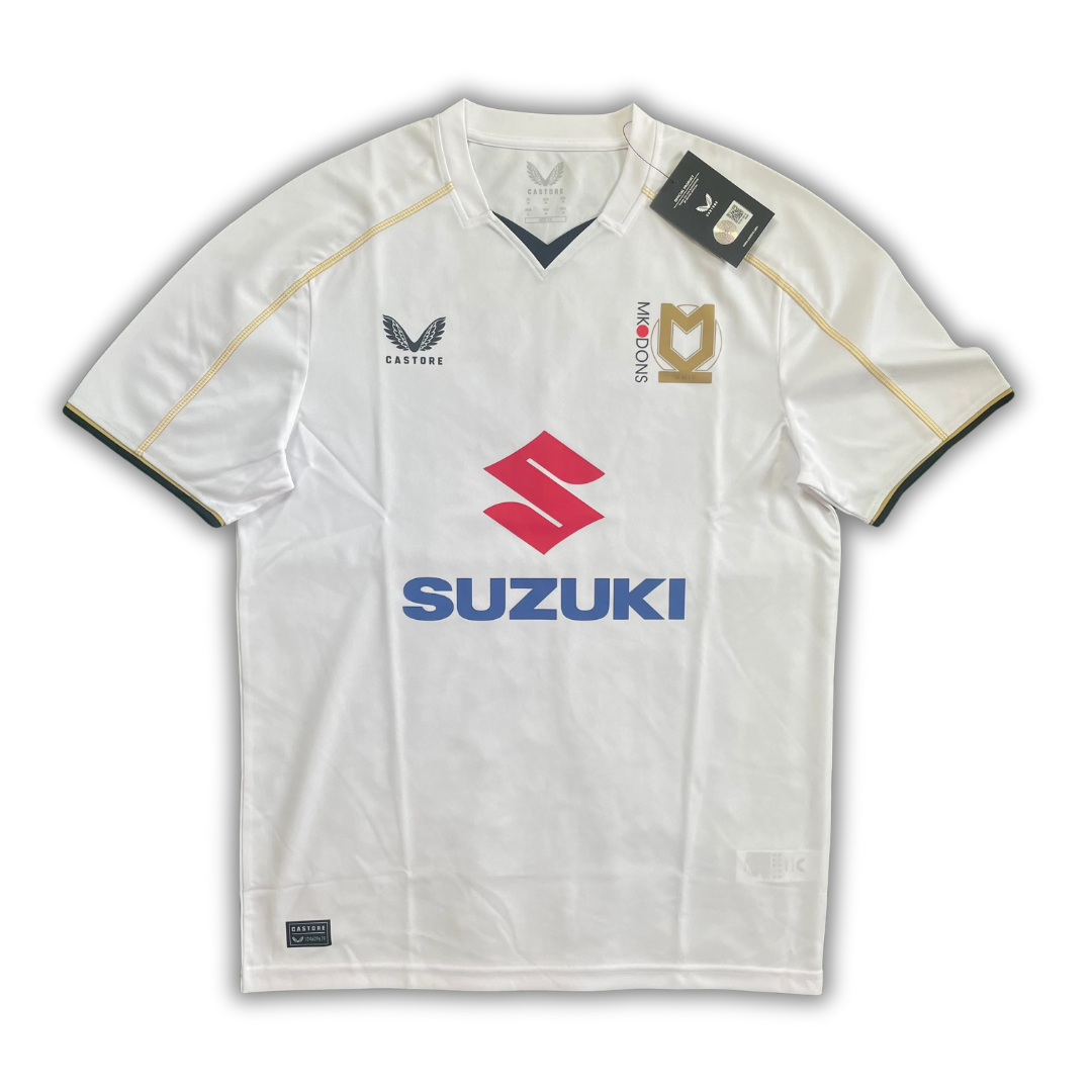 MK Dons 2024/25 Home Shirt (BNWT) - Size M