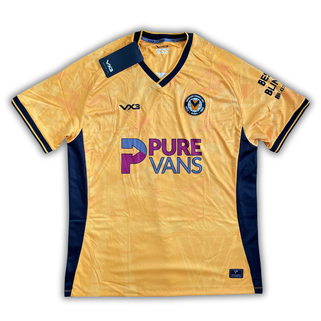 Newport County 2024/25 Home Shirt (BNWT) - Size 3XL