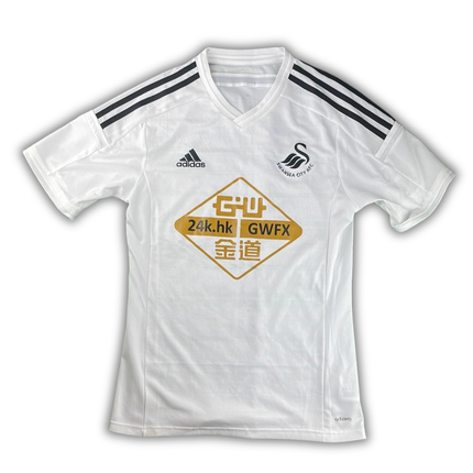 Swansea City 2015/16 Home Shirt (Very Good) - Size M