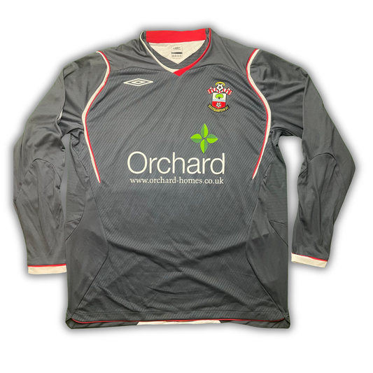 Southampton FC 2008/09 L/S Away Shirt (Very Good) - Size XL