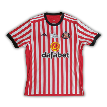 Sunderland 2017/18 Home Shirt (Excellent) - Size L