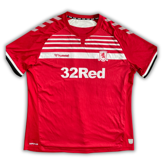 Middlesbrough 2019/20 Home Shirt (Excellent) - Size 4XL