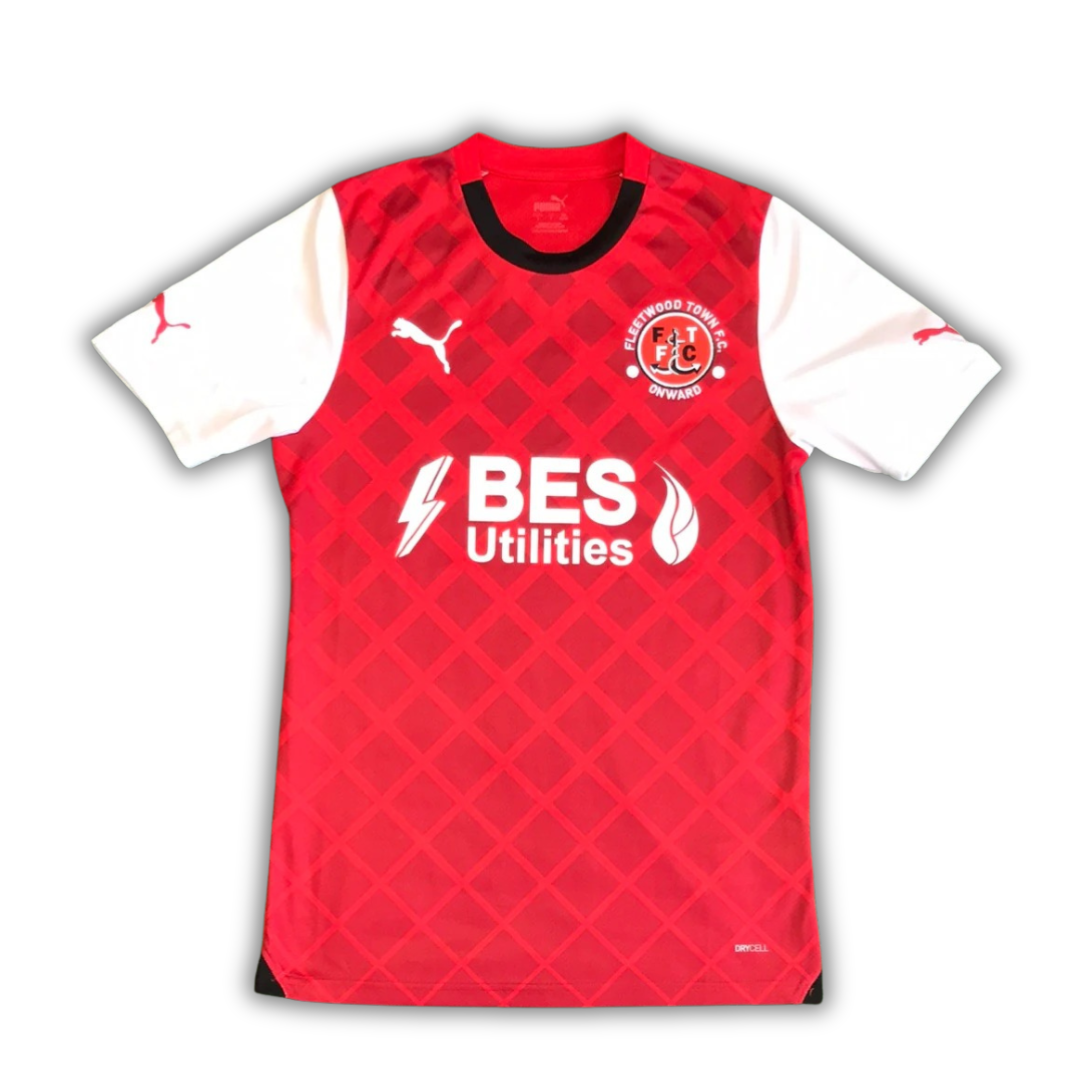 Fleetwood Town 2023/24 Home Shirt (Excellent) - Size S