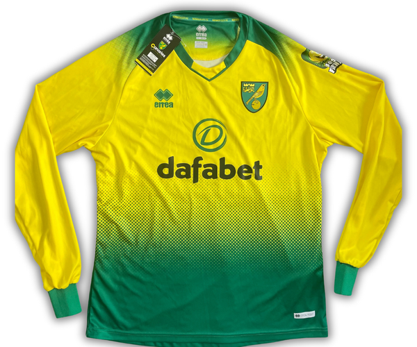 Norwich City 2019/20 L/S Home Shirt (BNWT) - Size 3XL – The