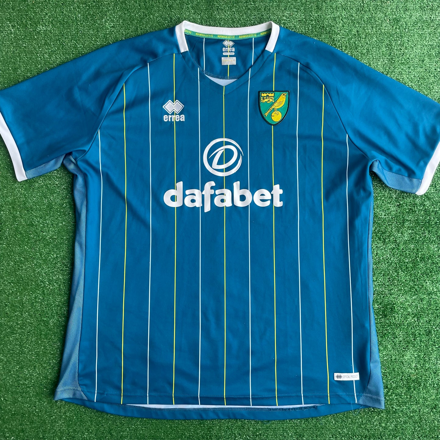 Norwich City 2020/21 Away Shirt (Excellent) - Size 7XL