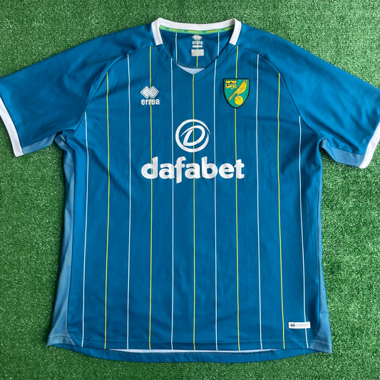 Norwich City 2020/21 Away Shirt (Excellent) - Size 7XL