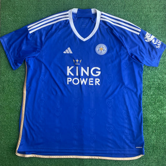 Leicester City 2023/24 Home Shirt (Excellent) - Size 3XL