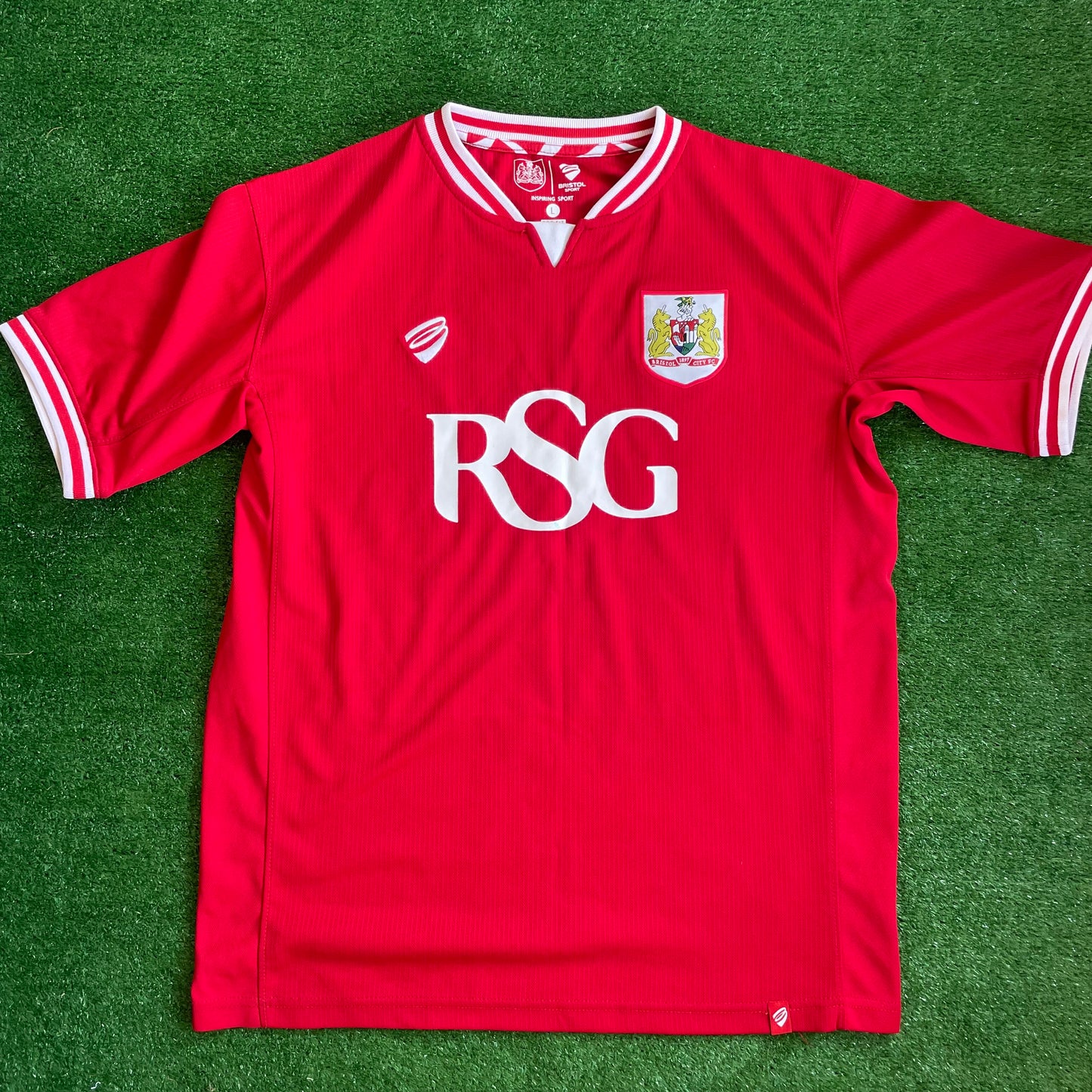 Bristol City 2015/16 Home Shirt (Excellent) - Size L