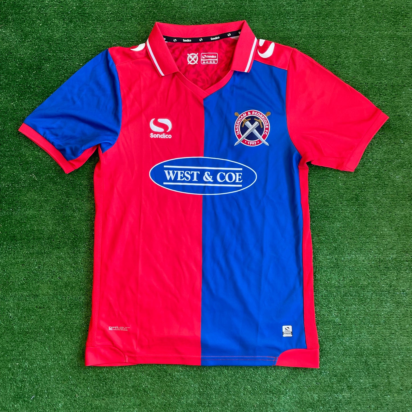 Dagenham & Redbridge 2017/19 Home Shirt (Excellent) - Size S