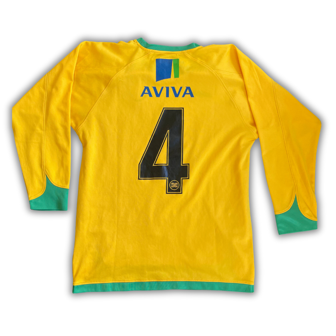 Norwich City 2008/09 L/S Home Shirt (Very Good) - Size S