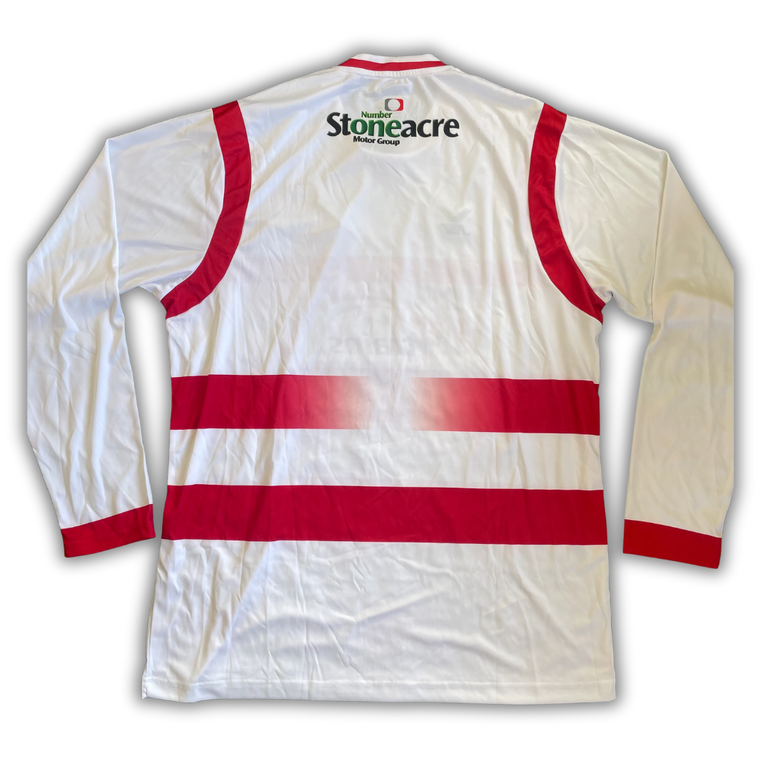 Doncaster Rovers 2017/18 L/S Home Shirt (BNWT) - Size XXL