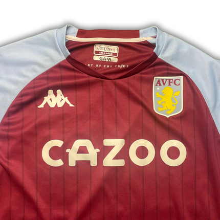Aston Villa 2020/21 Home Shirt (Excellent) - Size 3XL