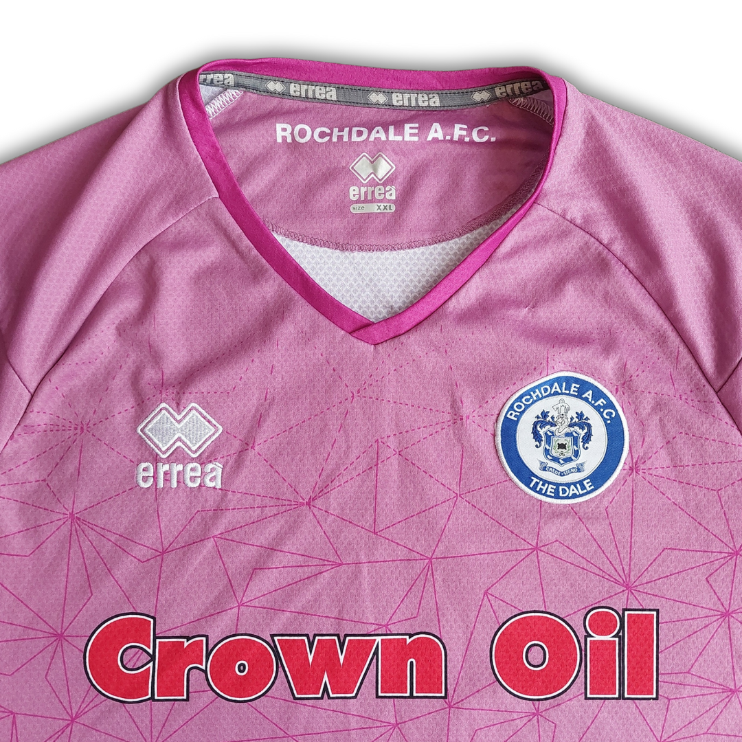 Rochdale AFC 2018/19 Away Shirt (Excellent) - Size XXL