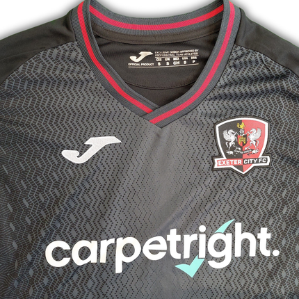 Exeter City 2020/21 L/S Away Shirt (Excellent) - Size S