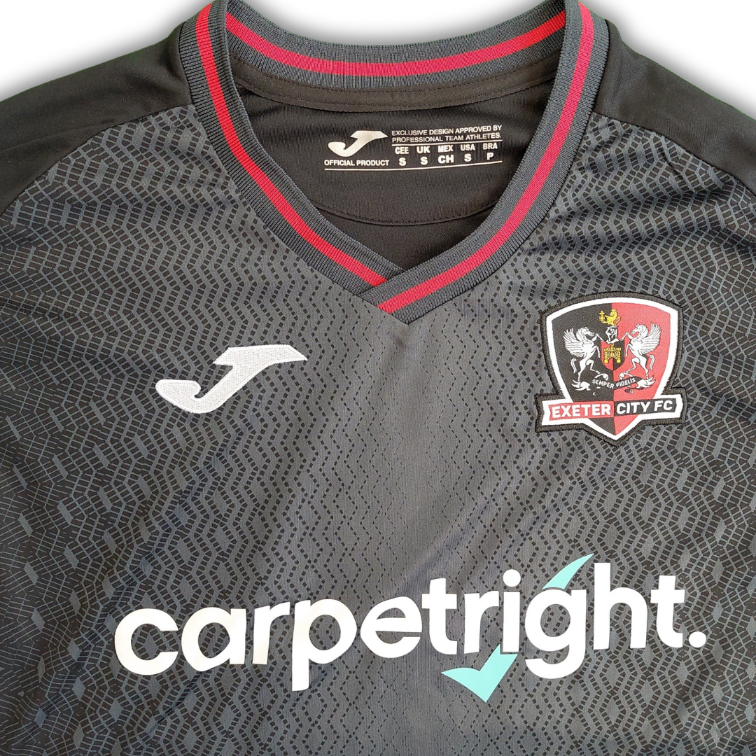 Exeter City 2020/21 L/S Away Shirt (Excellent) - Size S