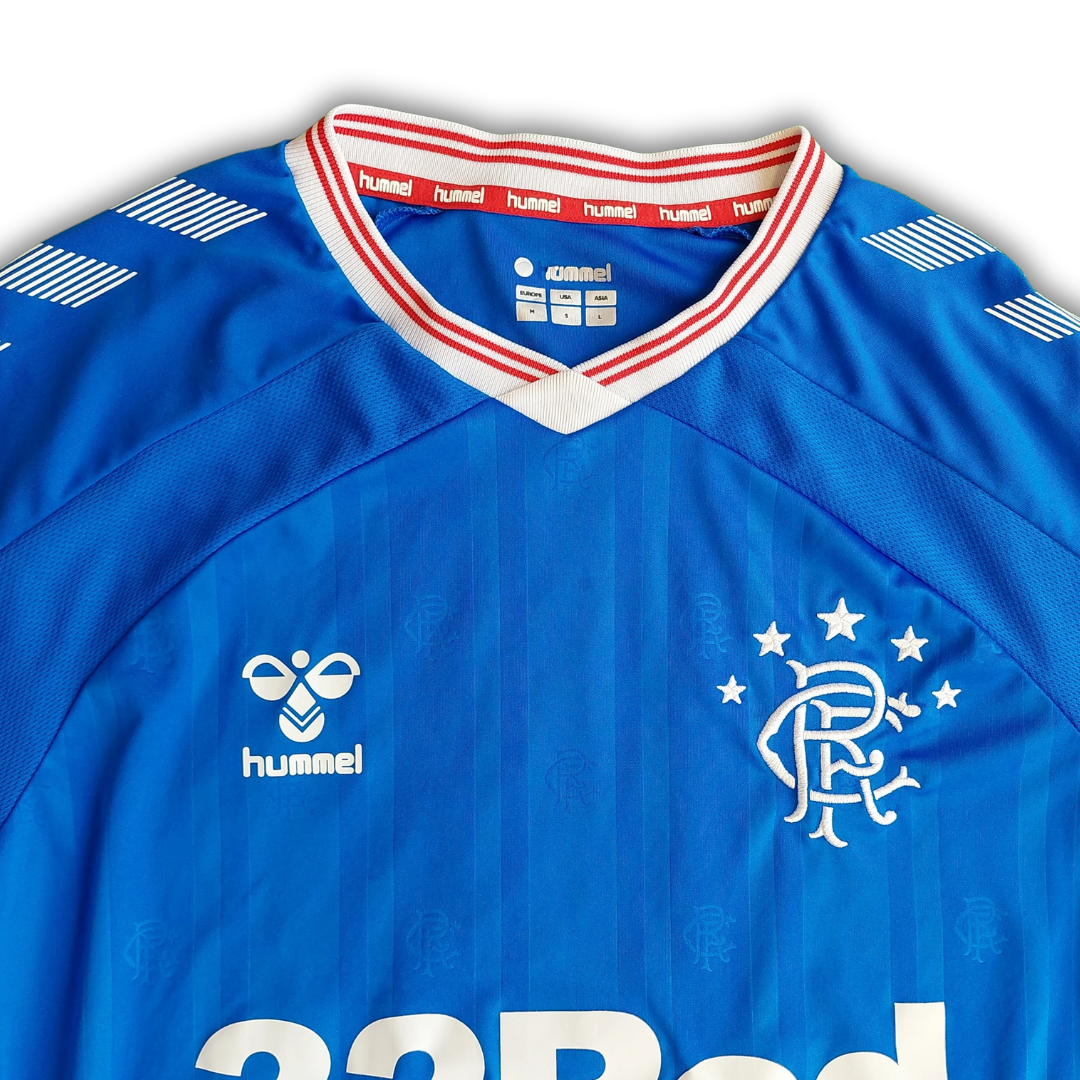 Rangers F.C. 2019/20 Home Shirt (Excellent) - Size M