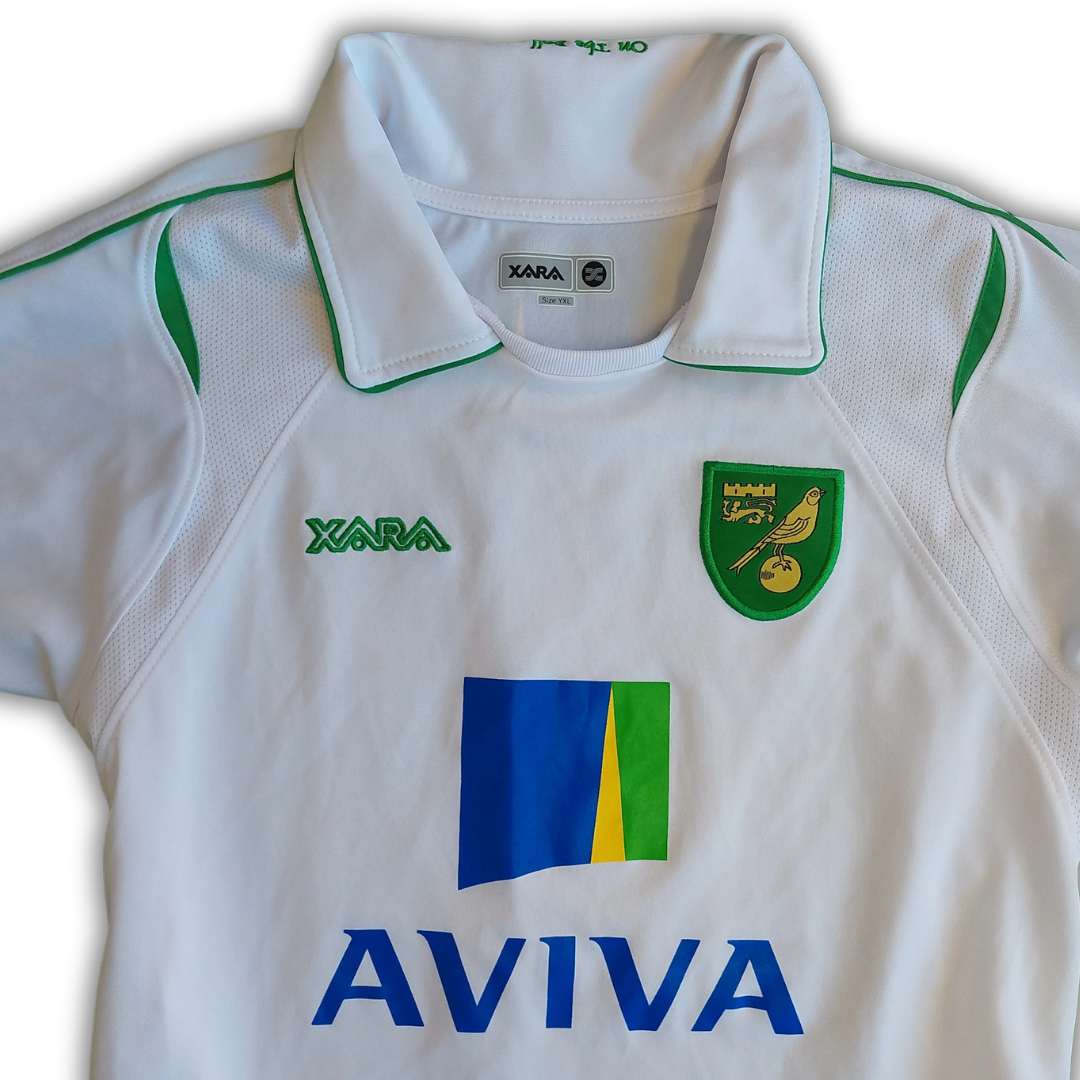 Norwich City 2009/11 Away Shirt (Very Good) - Size YXL