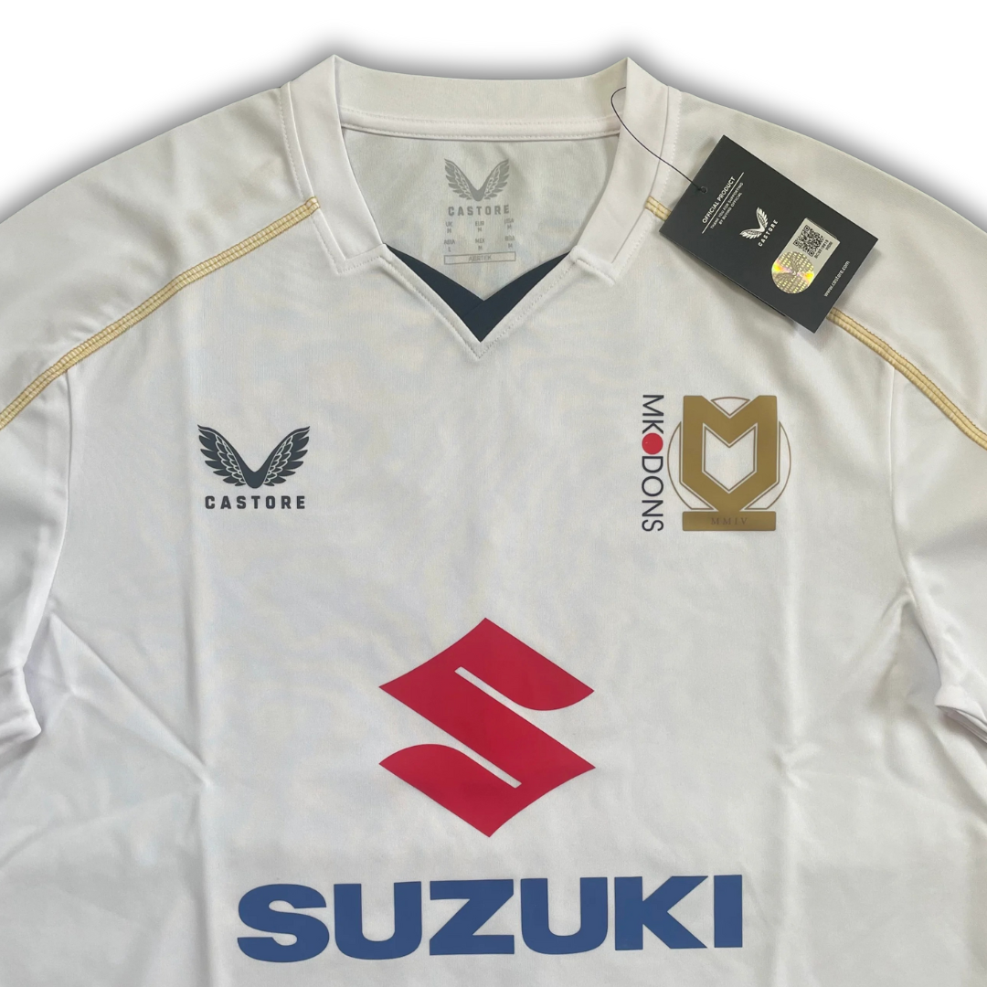 MK Dons 2024/25 Home Shirt (BNWT) - Size M
