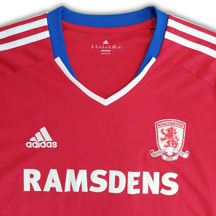 Middlesbrough 2016/17 Home Shirt (Very Good) - Size XXL