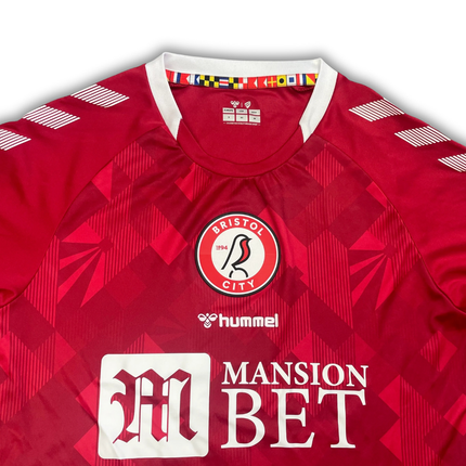 Bristol City 2021/22 Home Shirt (Excellent) - Size S