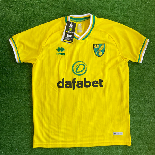 Norwich City 2020/21 Home Shirt (BNWT) - Size S