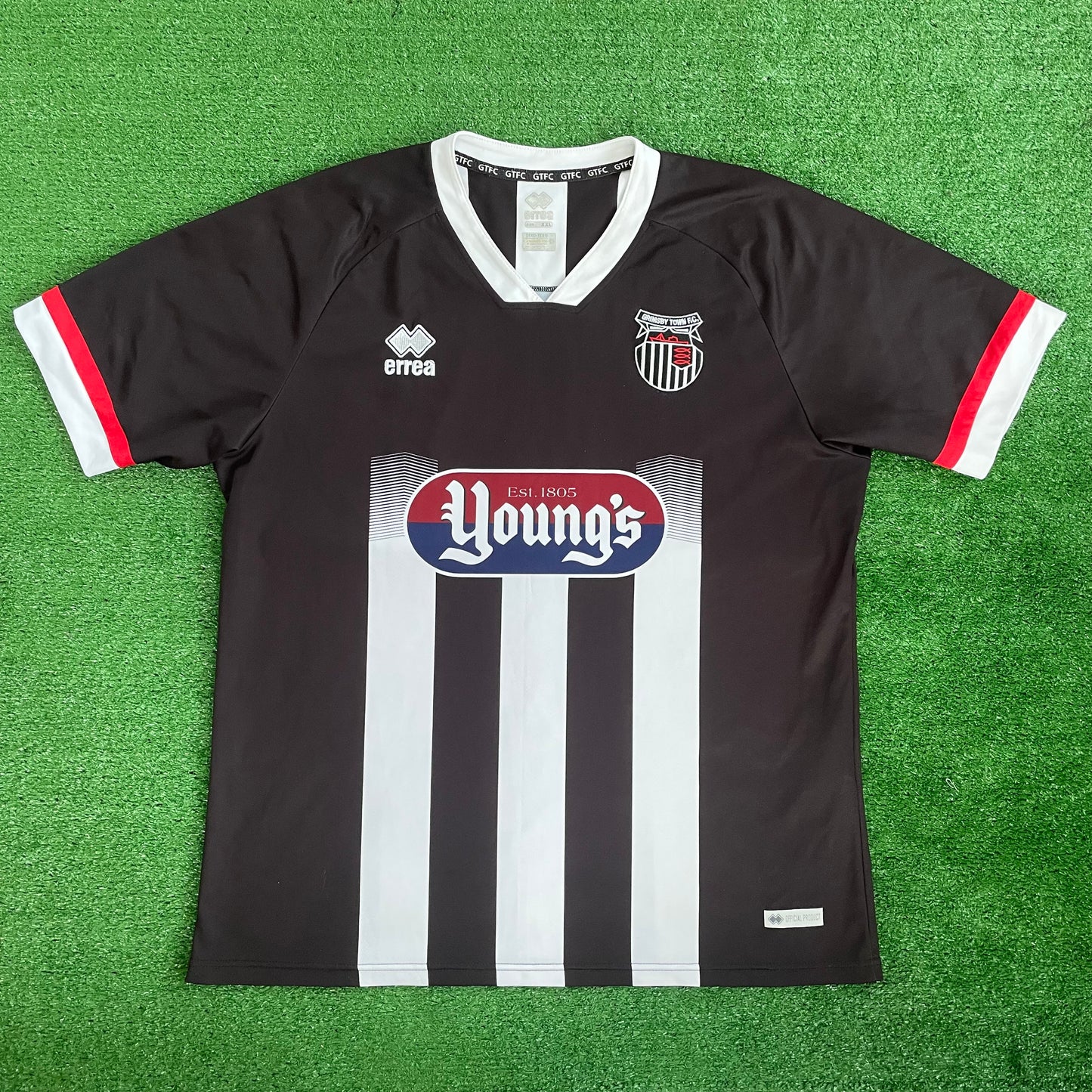 Grimsby Town 2020/21 Home Shirt (Excellent) - Size XXL