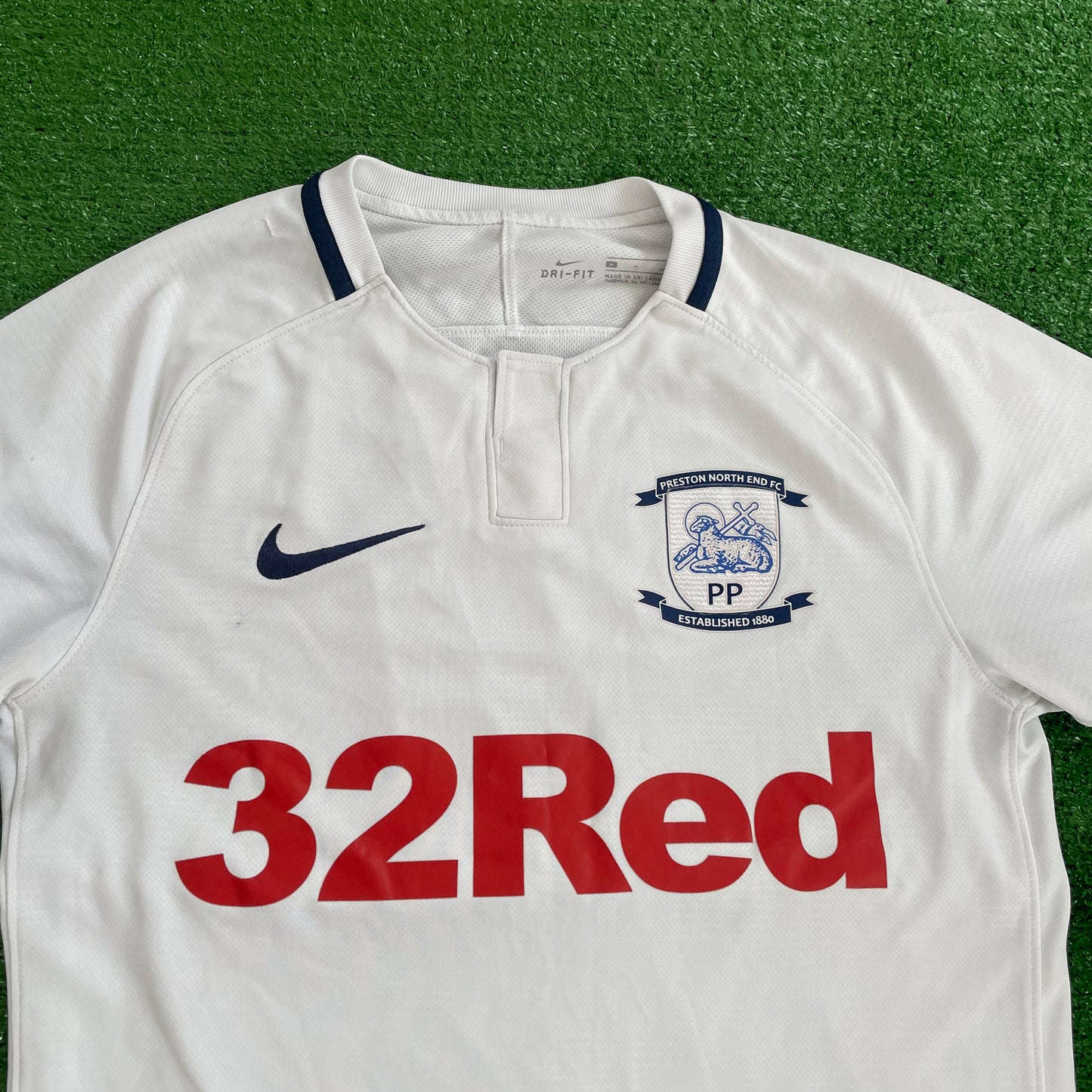 Preston North End 2018/19 Home Shirt (Very Good) - Size S