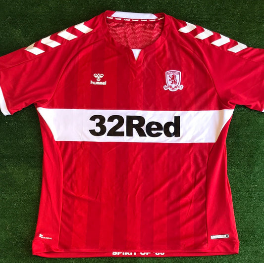 Middlesbrough 2018/19 Home Shirt (Excellent) - Size 3XL