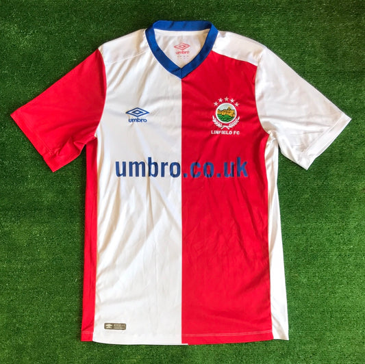 Linfield FC 2018/19 Away Shirt (Very Good) - Size S