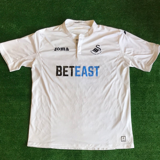 Swansea City 2016/17 Home Shirt (Excellent) - Size XXL